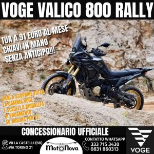 Voge Valico 800DSX Rally